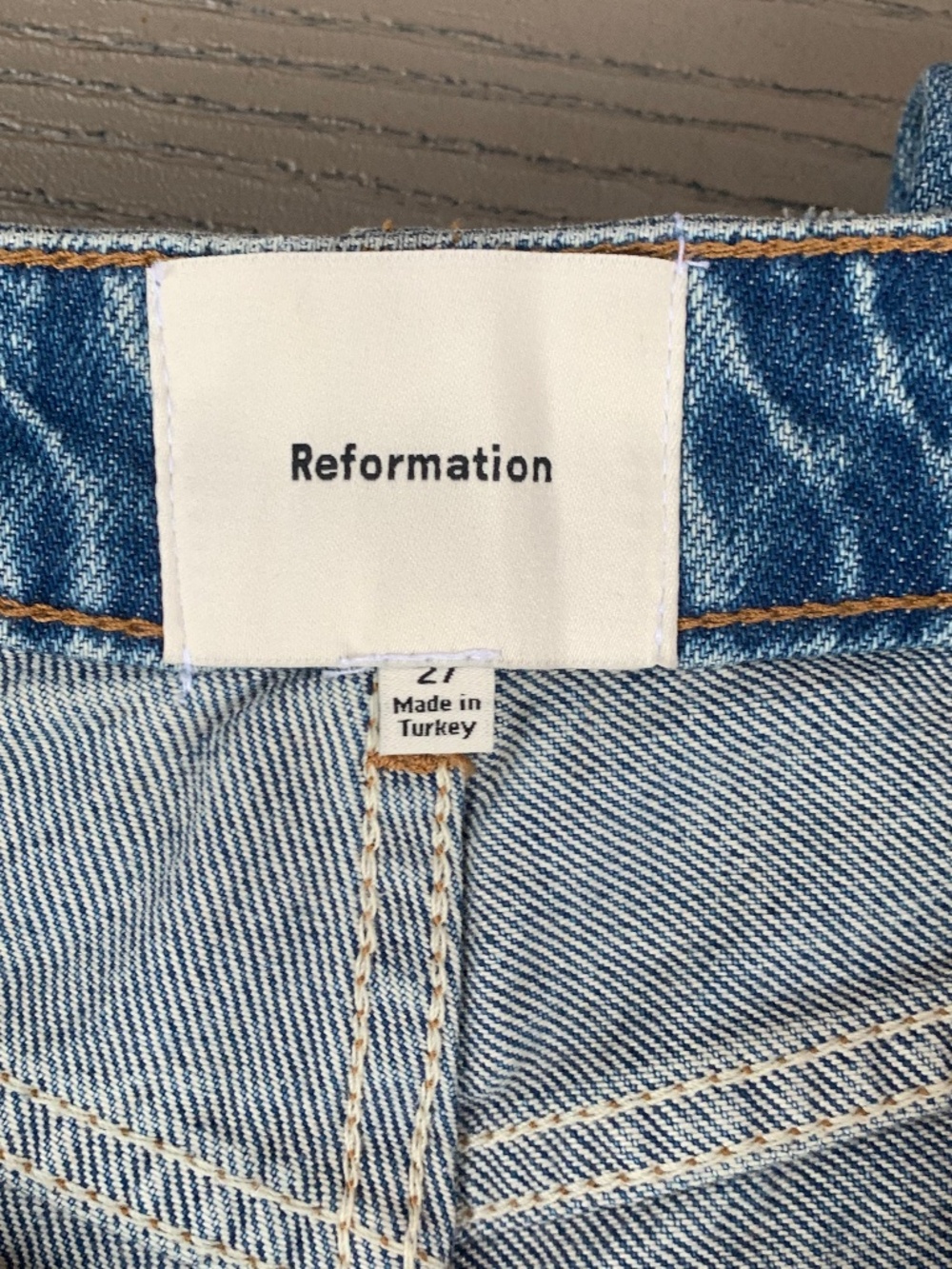 Reformation Cynthia High Rise Straight Jeans - Picture 7 of 14